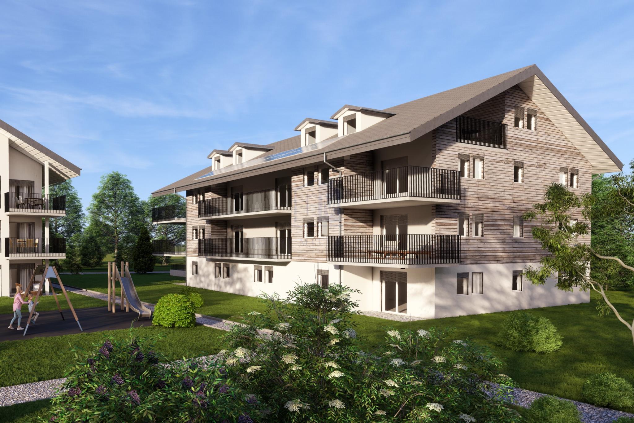 À Billens, un des 2 dernières 4 ½ pièces plein sud à saisir !